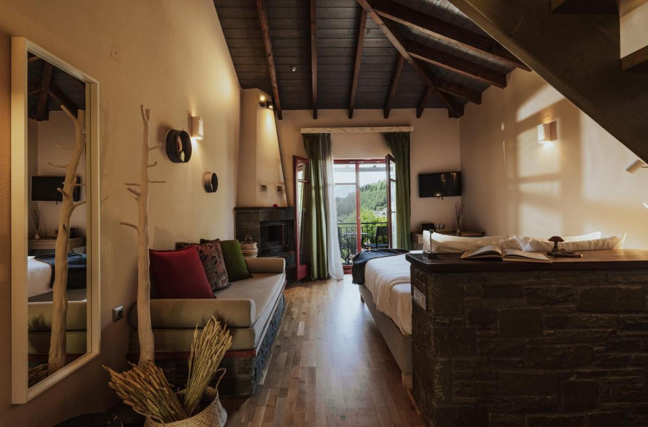 Rouista Tzoumerka Resort Vourgareli 部屋 写真