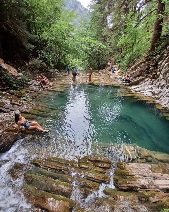 Rouista Tzoumerka Resort Vourgareli エクステリア 写真