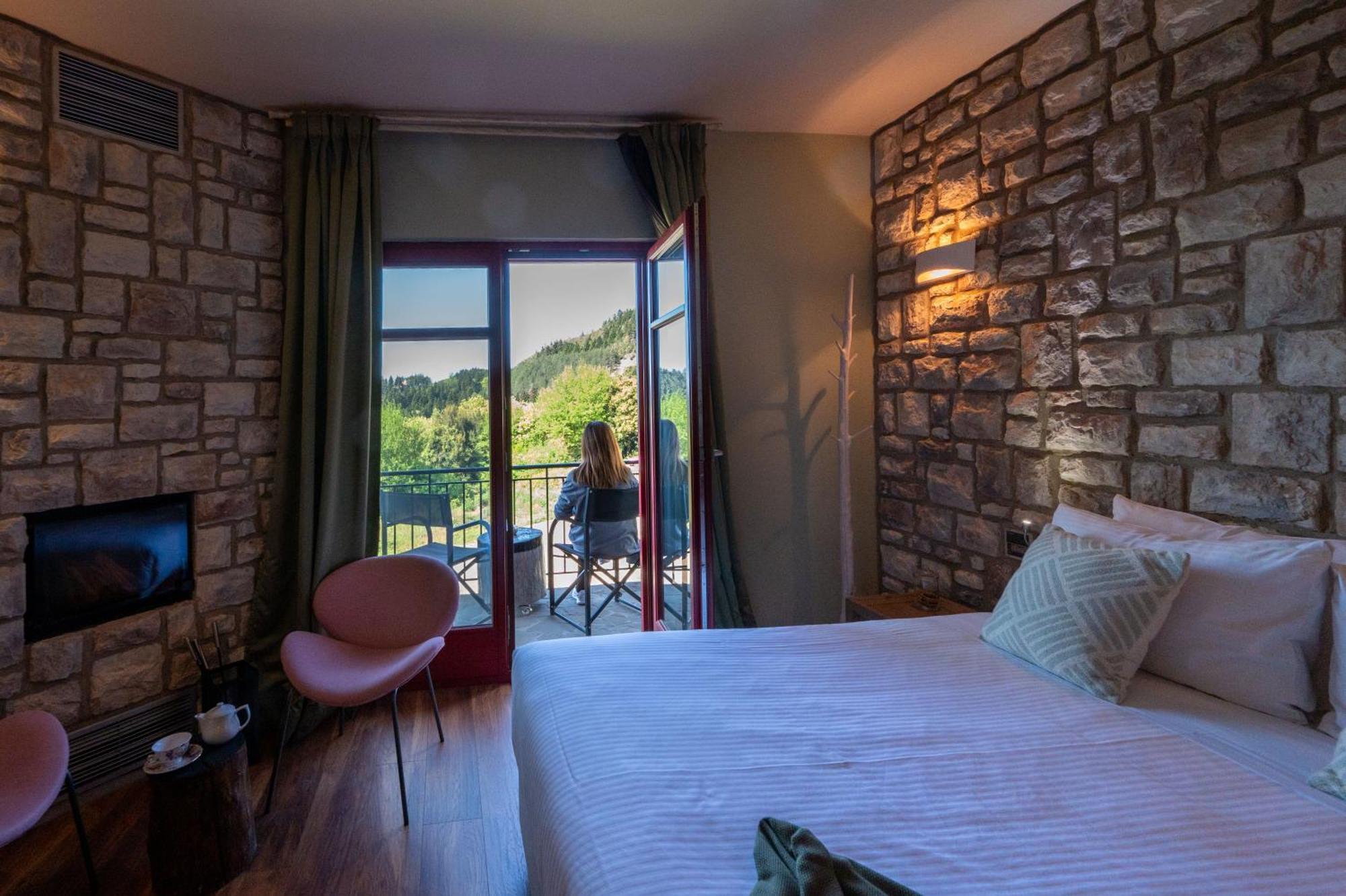 Rouista Tzoumerka Resort Vourgareli エクステリア 写真